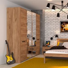 АФИНА А11а Шкаф для одежды (крафт) в Тарко-Сале - tarko-sale.mebel24.online | фото 2