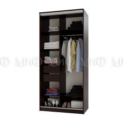 АЛЬЯНС Шкаф-купе (Дуб беленый, Венге) в Тарко-Сале - tarko-sale.mebel24.online | фото 4