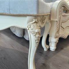 Банкетка Мона Лиза (крем) в Тарко-Сале - tarko-sale.mebel24.online | фото 3