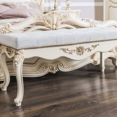 Банкетка Мона Лиза (крем) в Тарко-Сале - tarko-sale.mebel24.online | фото 5