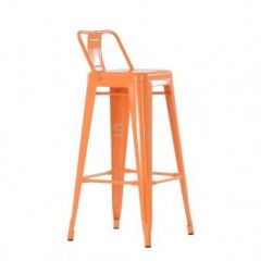 Барный стул Barneo N-242 Tolix Style 2003 Оранжевый в Тарко-Сале - tarko-sale.mebel24.online | фото