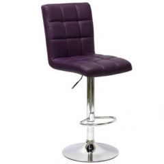 Барный стул Barneo N-48 Kruger фиолетовый в Тарко-Сале - tarko-sale.mebel24.online | фото 1