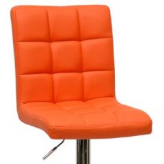 Барный стул Barneo N-48 Kruger оранжевый в Тарко-Сале - tarko-sale.mebel24.online | фото 3