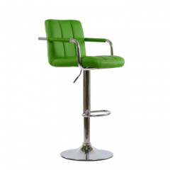 Барный стул Barneo N-69 Kruger Arm Зеленый в Тарко-Сале - tarko-sale.mebel24.online | фото