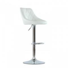 Барный стул Barneo N-83 Comfort (Комфорт) белый в Тарко-Сале - tarko-sale.mebel24.online | фото