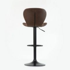 Барный стул Barneo N-86 Time / Black / VPU Brown Vintage коричневый винтаж PK970-18 в Тарко-Сале - tarko-sale.mebel24.online | фото 2