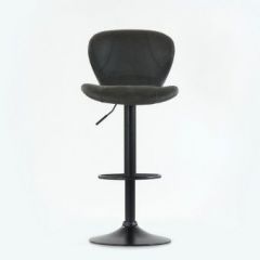 Барный стул Barneo N-86 Time / Black / VPU Dark Gray Vintage серый винтаж 970-11 в Тарко-Сале - tarko-sale.mebel24.online | фото 3