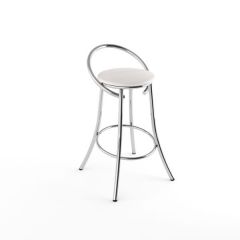 Барный стул Фуриант белый-010 в Тарко-Сале - tarko-sale.mebel24.online | фото 1