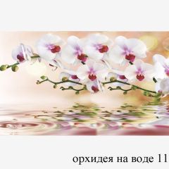 БОСТОН - 3 Стол раздвижной Орхидея на воде 1100/1420 опоры Триумф в Тарко-Сале - tarko-sale.mebel24.online | фото 3