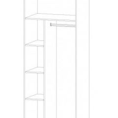БУРАТИНО Шкаф для одежды в Тарко-Сале - tarko-sale.mebel24.online | фото 2