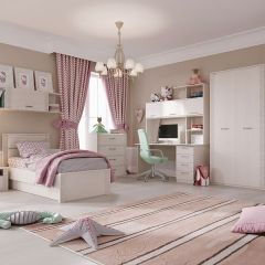 Детская Элана (Бодега белая) в Тарко-Сале - tarko-sale.mebel24.online | фото