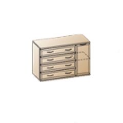 Детская Карина композиция 8 (Гикори Джексон светлый) в Тарко-Сале - tarko-sale.mebel24.online | фото 9