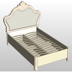 Детская Натали (белый глянец/экокожа) в Тарко-Сале - tarko-sale.mebel24.online | фото 4