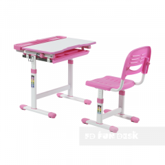 Комплект парта + стул трансформеры Cantare Pink в Тарко-Сале - tarko-sale.mebel24.online | фото 2