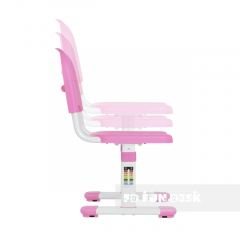 Комплект парта + стул трансформеры Cantare Pink в Тарко-Сале - tarko-sale.mebel24.online | фото 7