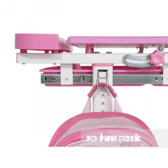 Комплект парта + стул трансформеры Cantare Pink в Тарко-Сале - tarko-sale.mebel24.online | фото 5