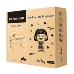Парта-трансофрмер Amare Grey с выдвижным ящиком в Тарко-Сале - tarko-sale.mebel24.online | фото 3
