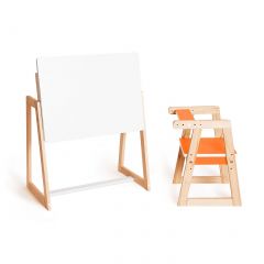Детская растущая парта и стул Я САМ "Краски" (Оранжевый) в Тарко-Сале - tarko-sale.mebel24.online | фото 5