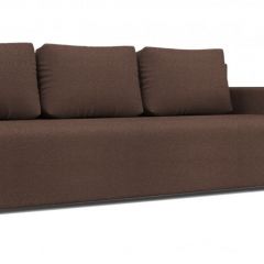Диван Алиса 4 Bahama PEBBLE - Teos Dark Brown в Тарко-Сале - tarko-sale.mebel24.online | фото