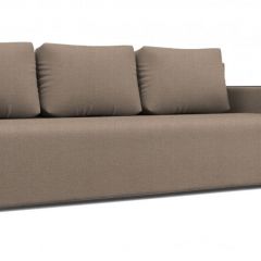 Диван Алиса 4 Vital SAND - Teos Dark Brown в Тарко-Сале - tarko-sale.mebel24.online | фото