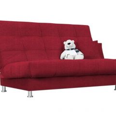 Диван Идальго Shaggy Red с подушками в Тарко-Сале - tarko-sale.mebel24.online | фото