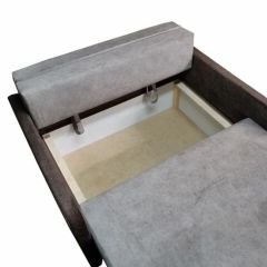 Диван Канзас 1.20 подушки с рисунком (Канасик) в Тарко-Сале - tarko-sale.mebel24.online | фото 3