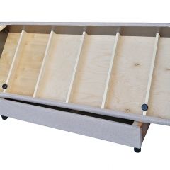 Диван-кровать Комфорт без подлокотников (4 подушки) BALTIC CAMEL в Тарко-Сале - tarko-sale.mebel24.online | фото 7