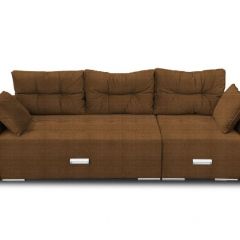 Диван Милан Shaggy Brown в Тарко-Сале - tarko-sale.mebel24.online | фото