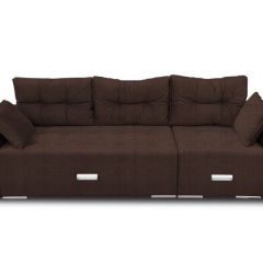 Диван Милан Shaggy Chocolate в Тарко-Сале - tarko-sale.mebel24.online | фото