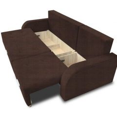 Диван Милан Shaggy Chocolate в Тарко-Сале - tarko-sale.mebel24.online | фото 3