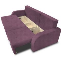 Диван Милан Shaggy Lilac в Тарко-Сале - tarko-sale.mebel24.online | фото 3