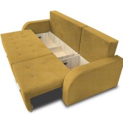 Диван Милан Shaggy Mustard в Тарко-Сале - tarko-sale.mebel24.online | фото 3