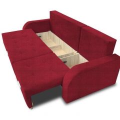 Диван Милан Shaggy Red в Тарко-Сале - tarko-sale.mebel24.online | фото 3