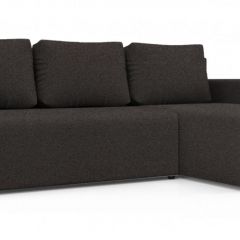 Диван угловой Алиса 3 Bahama GRAFIT - Teos Dark Brown в Тарко-Сале - tarko-sale.mebel24.online | фото