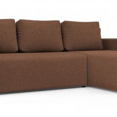 Диван угловой Алиса 3 Bahama HAZEL - Teos Dark Brown в Тарко-Сале - tarko-sale.mebel24.online | фото
