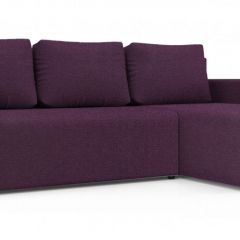 Диван угловой Алиса 3 Bahama VIOLET - Teos Dark Brown в Тарко-Сале - tarko-sale.mebel24.online | фото