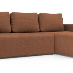Диван угловой Алиса 3 Shaggy HONEY - TEOS BLACK в Тарко-Сале - tarko-sale.mebel24.online | фото