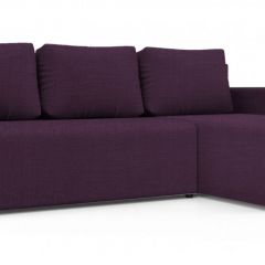 Диван угловой Алиса 3 Vital PLUM - Teos Black в Тарко-Сале - tarko-sale.mebel24.online | фото
