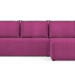 Диван угловой Алиса Shaggy FUCHSIA без подлокотников в Тарко-Сале - tarko-sale.mebel24.online | фото 2