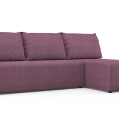Диван угловой Алиса Shaggy LILAC без подлокотников в Тарко-Сале - tarko-sale.mebel24.online | фото 2
