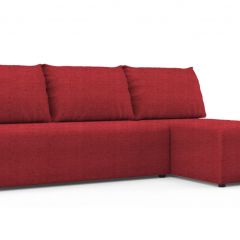 Диван угловой Алиса Shaggy RED без подлокотников в Тарко-Сале - tarko-sale.mebel24.online | фото 2