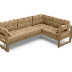 Диван угловой Д-4 Правый (Беж/Холодный серый) в Тарко-Сале - tarko-sale.mebel24.online | фото