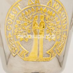 Эксклюзивный электрический самовар "Свадебный" на 3 литра в VIP наборе в Тарко-Сале - tarko-sale.mebel24.online | фото 3