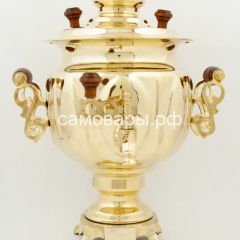Электрический самовар на 3 л формы "Овал" в наборе №1, с защитой от выкипания в Тарко-Сале - tarko-sale.mebel24.online | фото 5