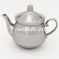 Электрический самовар на 3 литра из латуни никелированный формы "Овал ажурный" в наборе №1, с защитой от выкипания в Тарко-Сале - tarko-sale.mebel24.online | фото 5