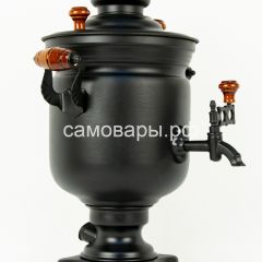 Электрический самовар "Черный Русский" матовая банка на 3 литра (Ограниченная серия) в Тарко-Сале - tarko-sale.mebel24.online | фото 2