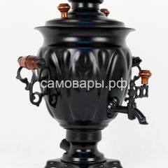 Электрический самовар "Черный Русский" матовый желудь в наборе на 3 литра. Ограниченная серия. в Тарко-Сале - tarko-sale.mebel24.online | фото 3