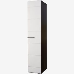 Фиеста №7 Пенал с полками (Венге/Белый глянец) в Тарко-Сале - tarko-sale.mebel24.online | фото
