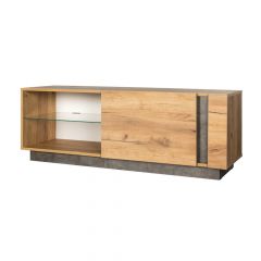 Гостиная Арчи (Дуб Золотой/Камень Темный) в Тарко-Сале - tarko-sale.mebel24.online | фото 8