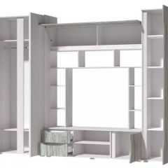 Гостиная Аванта (Анкор светлый/Артвуд темный) в Тарко-Сале - tarko-sale.mebel24.online | фото 2